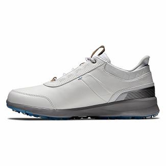 Women's Footjoy Stratos Spikeless Golf Shoes White NZ-331080
